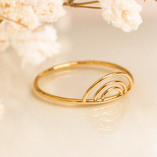 Dainty Rainbow Ring