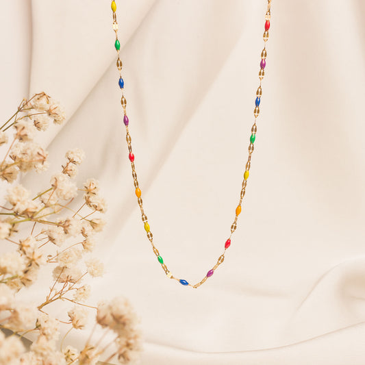 Rainbow Pride Choker