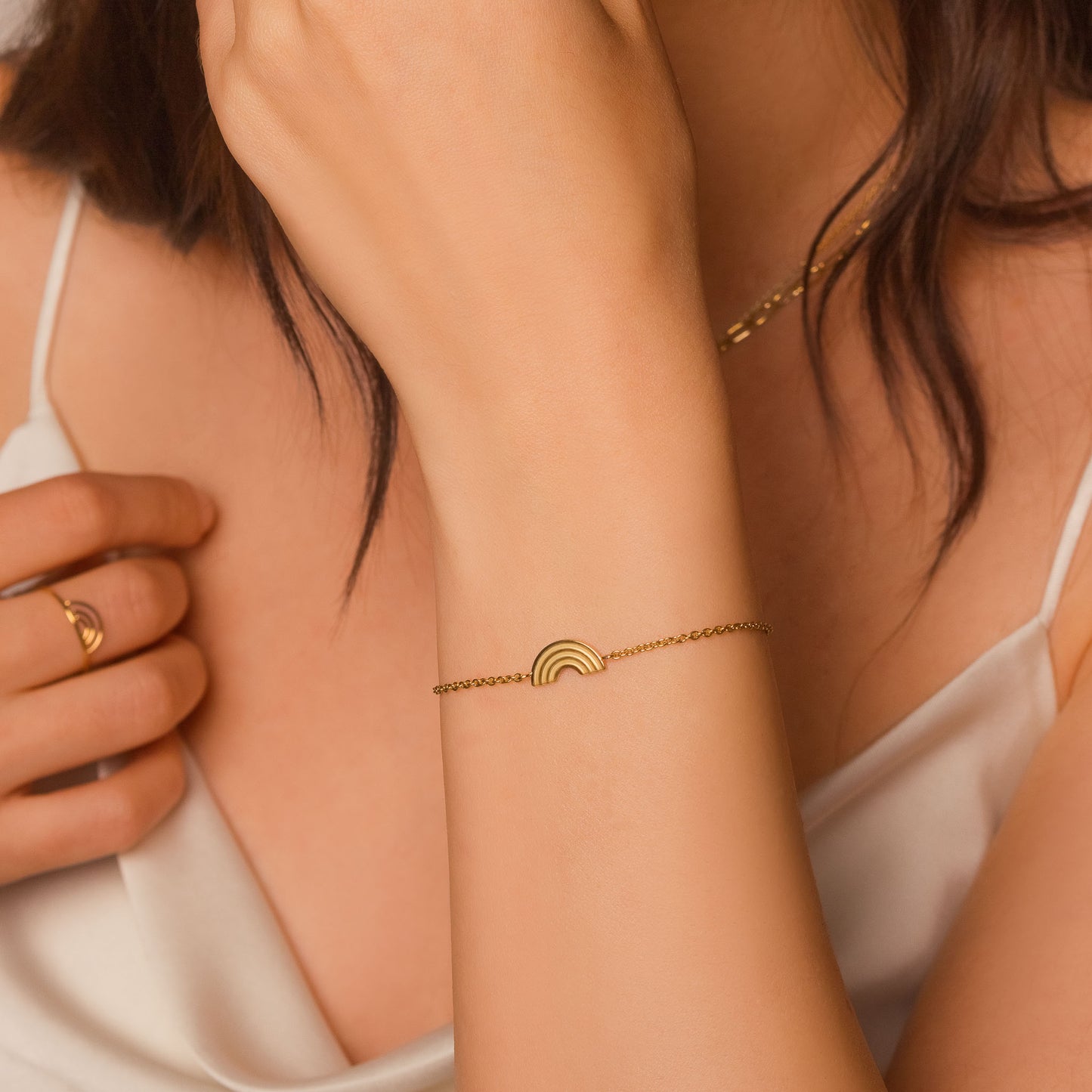 Dainty Rainbow Bracelet