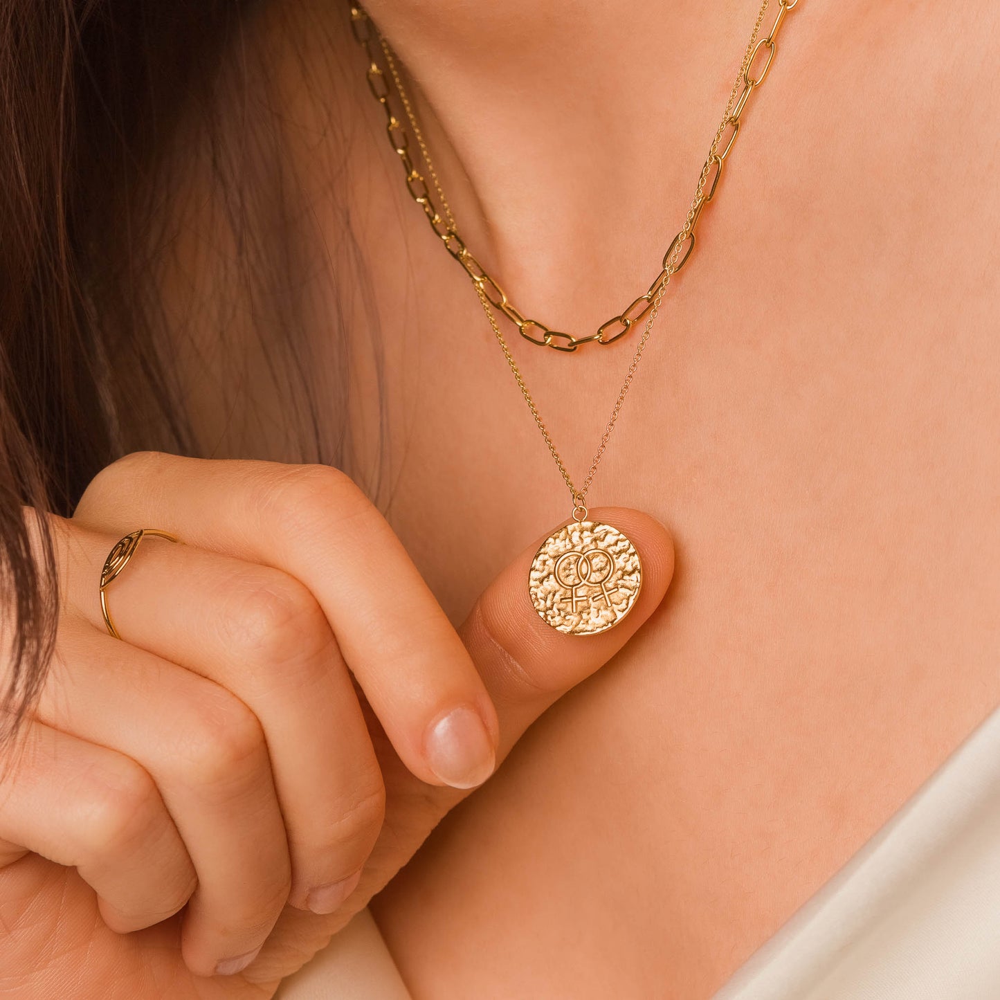 Double Venus Necklace Set