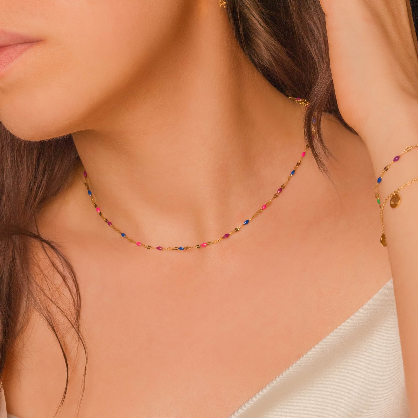 Bi Pride Choker