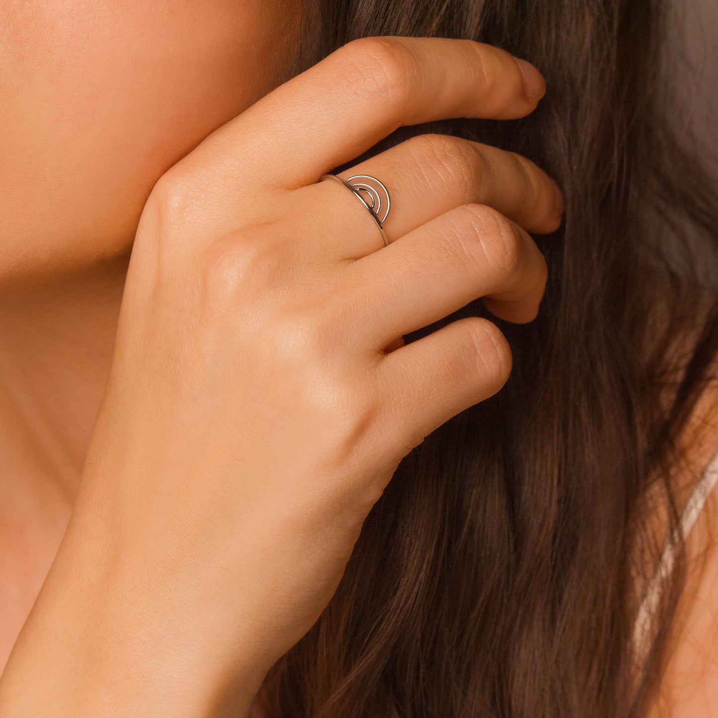 Dainty Rainbow Ring