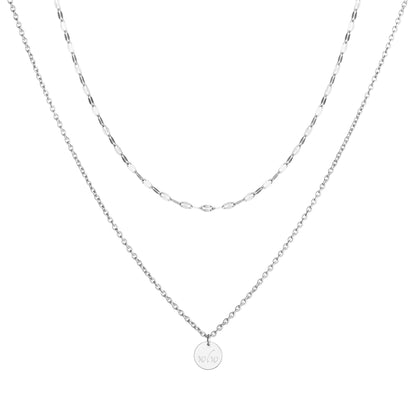 "wlw" Necklace Set