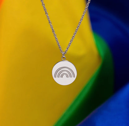 Rainbow Charm Necklace