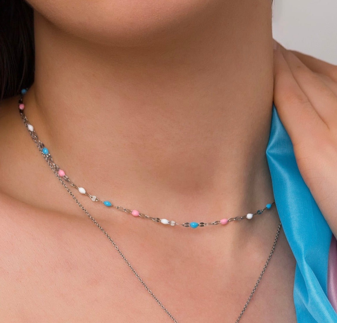 Trans Pride Choker