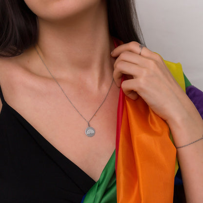 Rainbow Charm Necklace