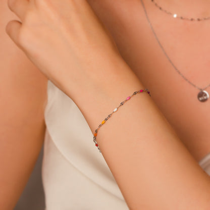 Lesbian Pride Bracelet