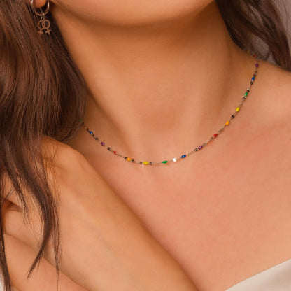 Rainbow Pride Choker